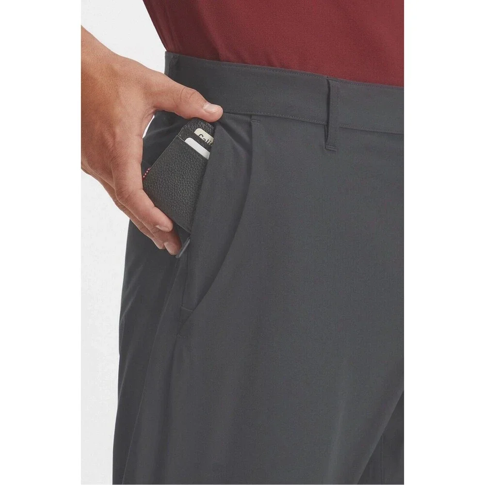NWT Fabletics Dark Gray The Only Pant Classic Fit Men Size 33x32 (34x30 Actual)
